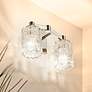 2_Aubrey 9 1/4" High Chrome 2-Light Wall Sconce