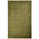 Auckland Collection Fern Green Wool Area Rug