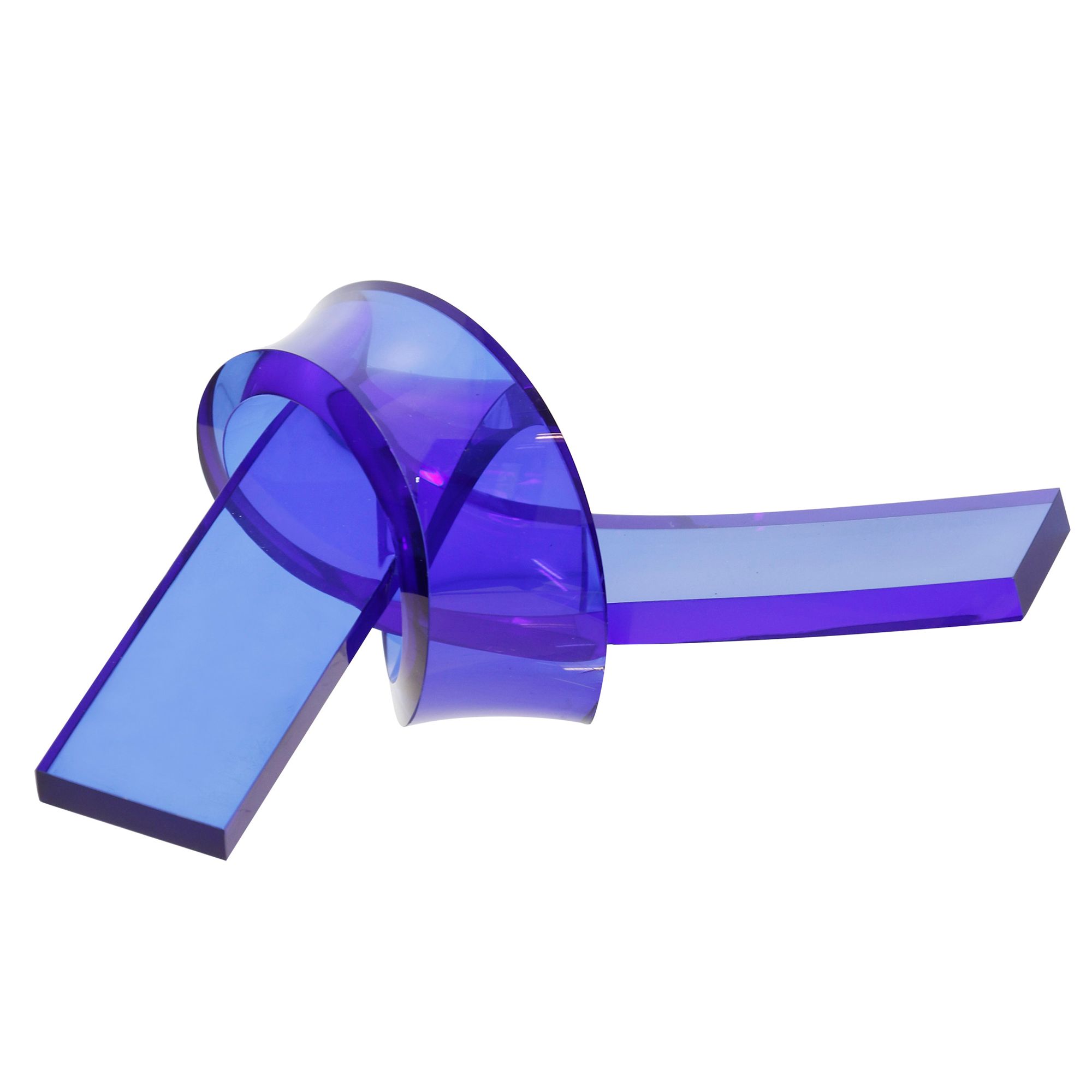 Image 2 Aucoin Acrylic Knot- Blue more views