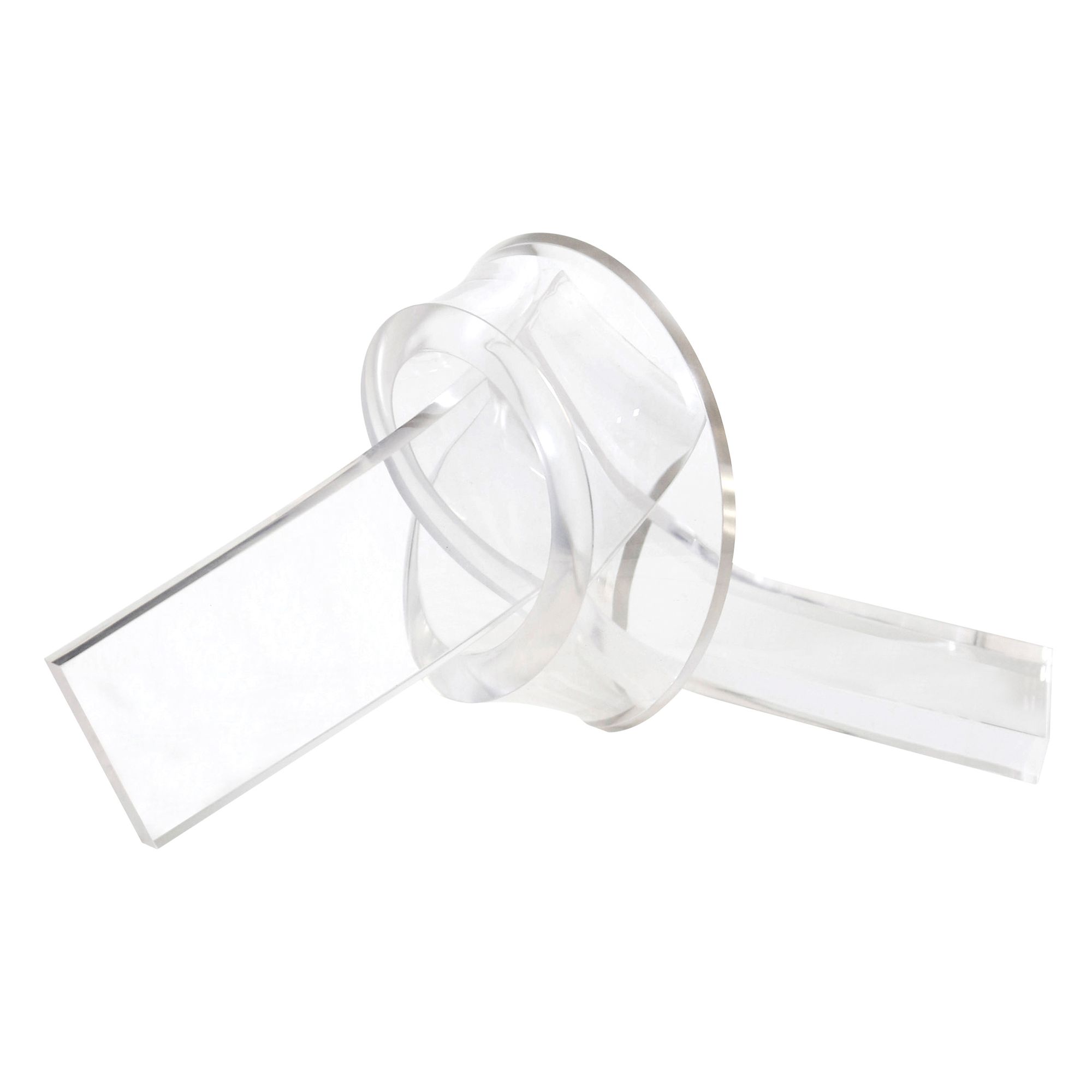 Image 2 Aucoin Acrylic Knot- Clear more views