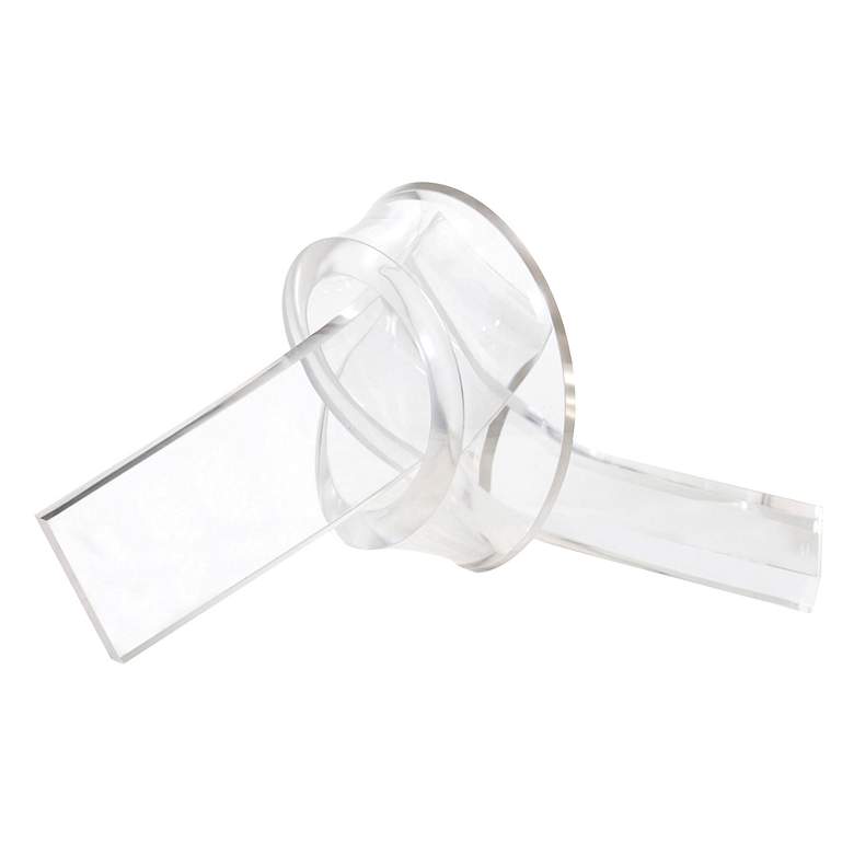 Image 2 Aucoin Acrylic Knot- Clear more views