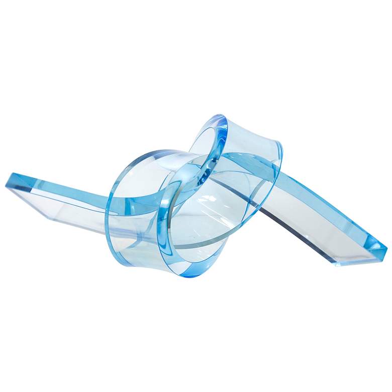 Image 1 Aucoin Acrylic Knot- Light Blue