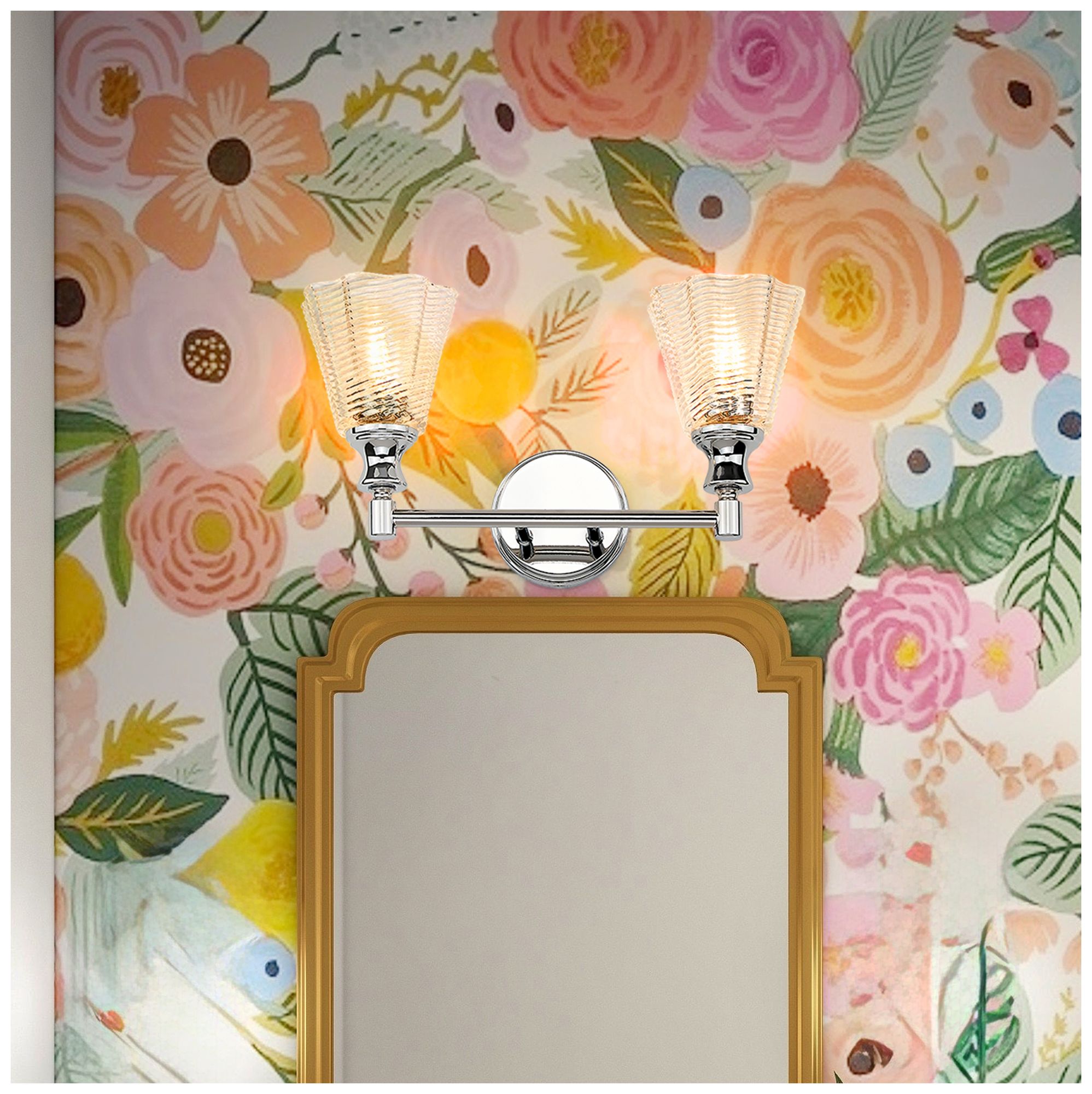 Image 2 Auden by Z-Lite Chrome 2 Light Vanity more views