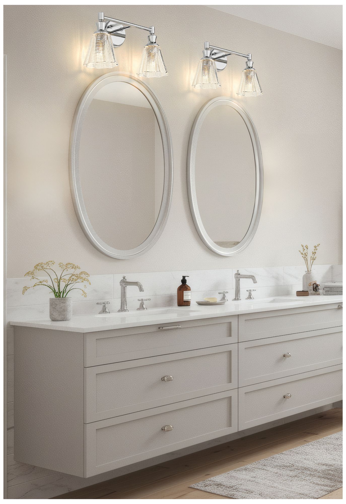 Image 3 Auden by Z-Lite Chrome 2 Light Vanity more views