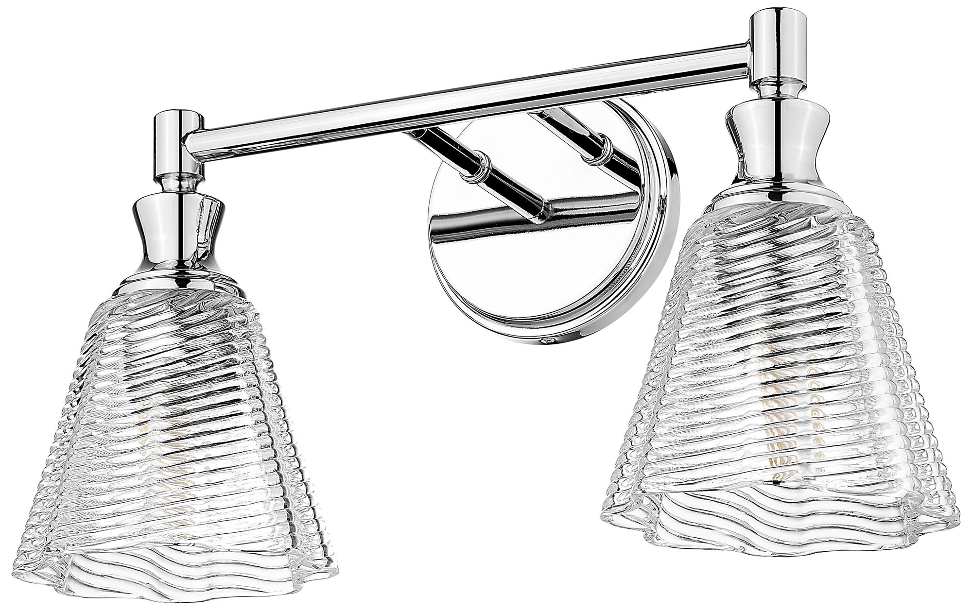 Image 7 Auden by Z-Lite Chrome 2 Light Vanity more views
