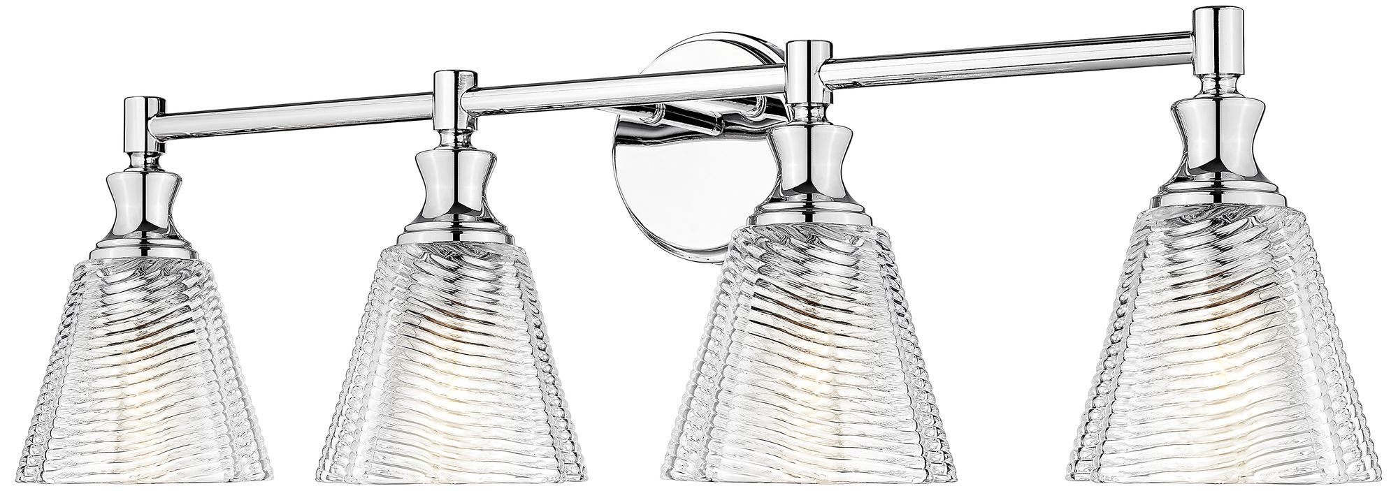 Image 4 Auden by Z-Lite Chrome 4 Light Vanity more views