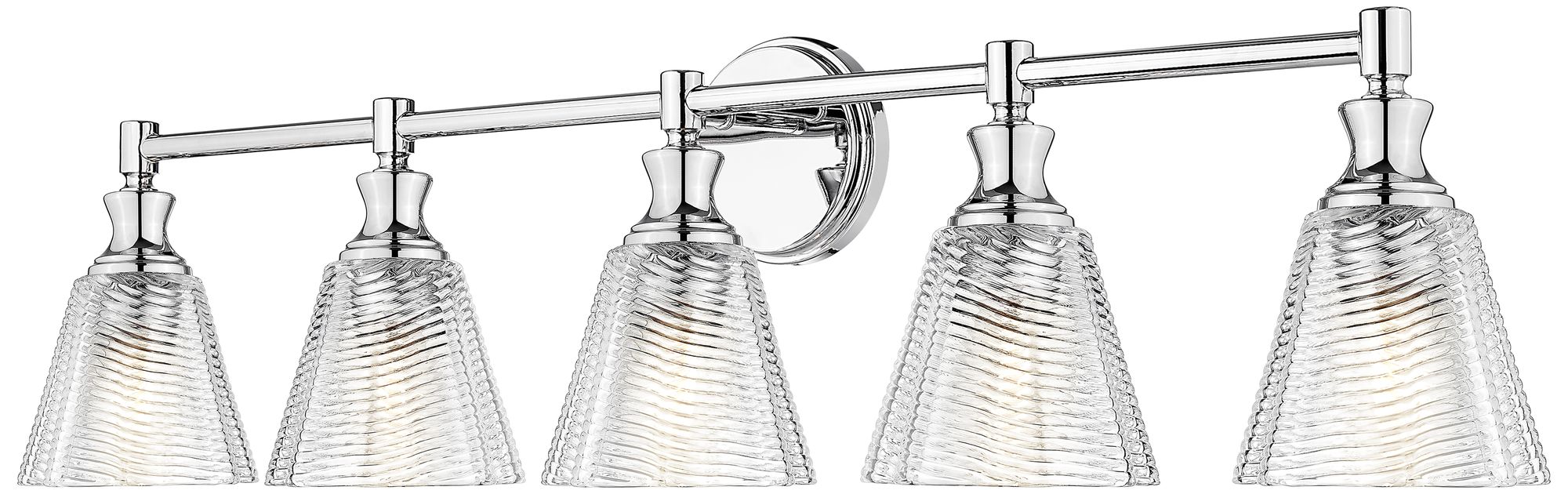 Image 4 Auden by Z-Lite Chrome 5 Light Vanity more views