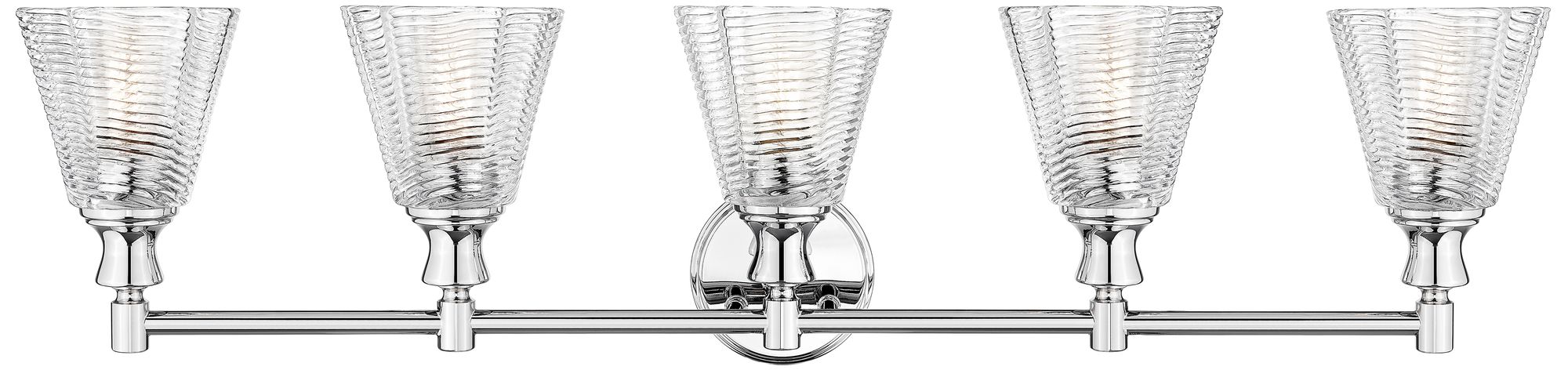 Image 5 Auden by Z-Lite Chrome 5 Light Vanity more views