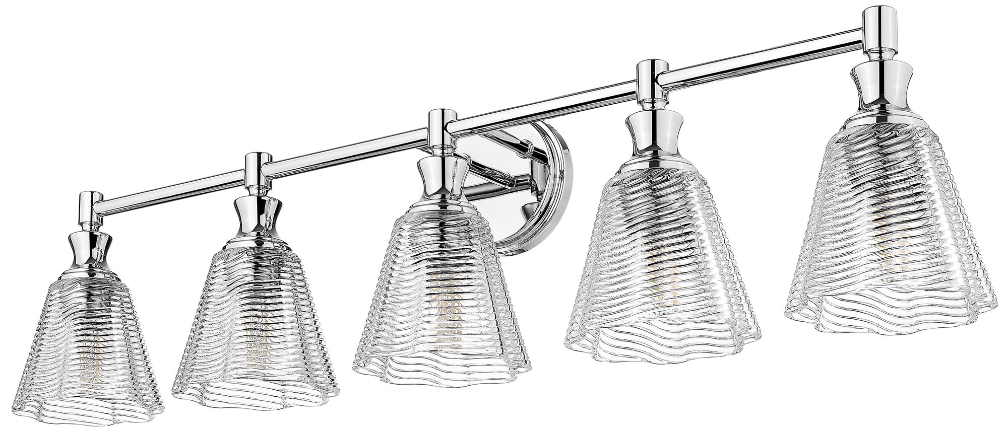 Image 7 Auden by Z-Lite Chrome 5 Light Vanity more views