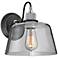 Audiophile 9 1/2" High Old Silver and Aluminum Wall Sconce