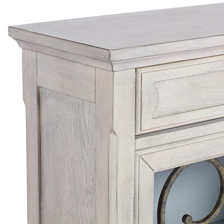 Image 3 Audley 39 1/4" Wide Wood Console Cabinet by Kensington Hill. more views