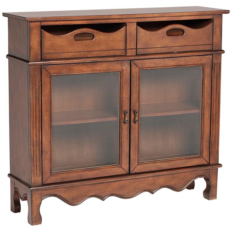 Image 2 Audley Java Finish 39 1/4 inch Wide Wood Chest by Elm Lane