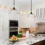 5_Audra 11 3/4" Wide Matte Black Bowl Mini Pendant more views