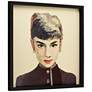 Audrey 25" Square Dimensional Collage Framed Wall Art