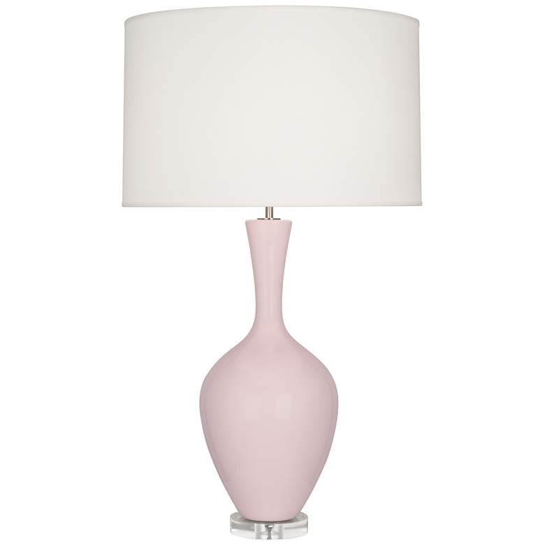 Image 1 Audrey 33.50" High Rose Water Finish Table Lamp