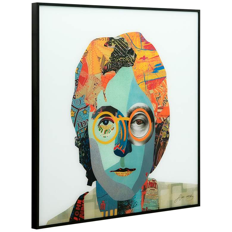 Image 4 Audrey and Homage to John 24" Square 2-Piece Wall Art Set more views