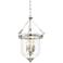 Audrey's Point 19 3/4"W Nickel Convertible Pendant Light