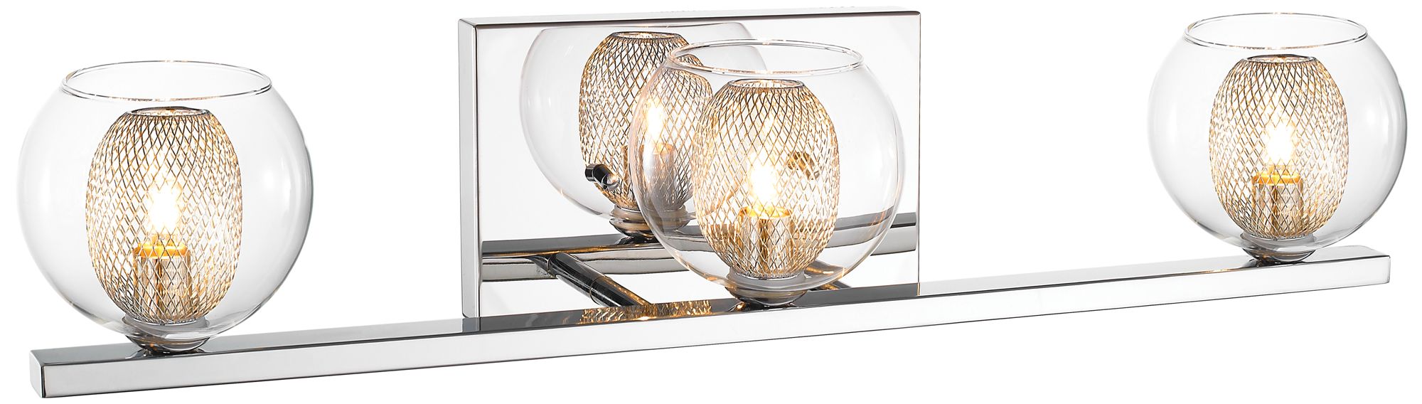 Auge by Z-Lite Chrome 23.23 inch 3 Light Vanity