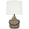 Augie Stone and Aged Iron Ellen DeGeneres Collection LED Table Lamp