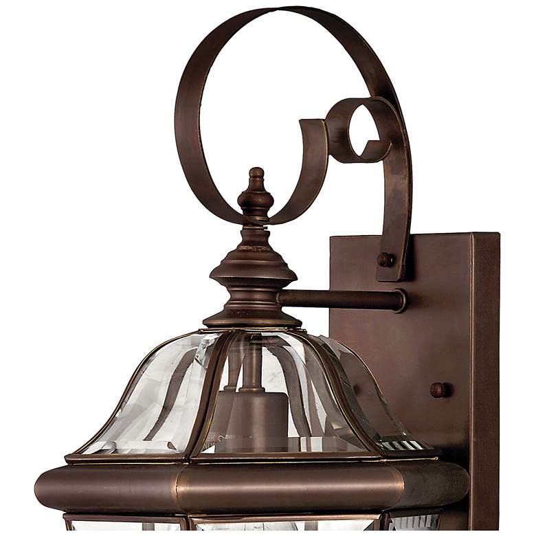 Image 3 Augusta 15 1/2" High Copper Bronze Outdoor Wall Light more views