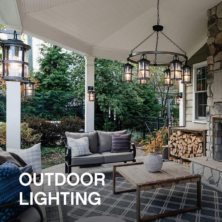 Image 7 Augusta 15 1/2" High Copper Bronze Outdoor Wall Light more views