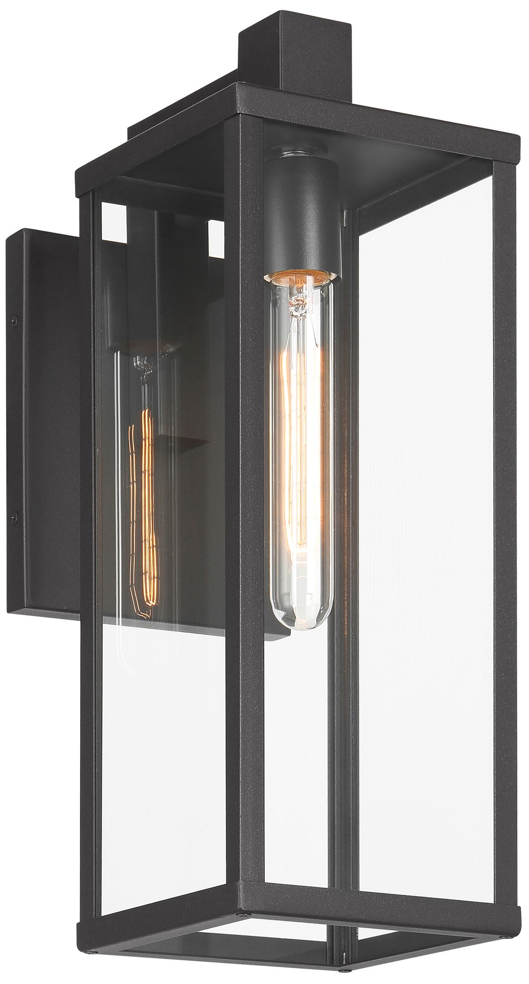 Augusta 18" High Black Wall Sconce