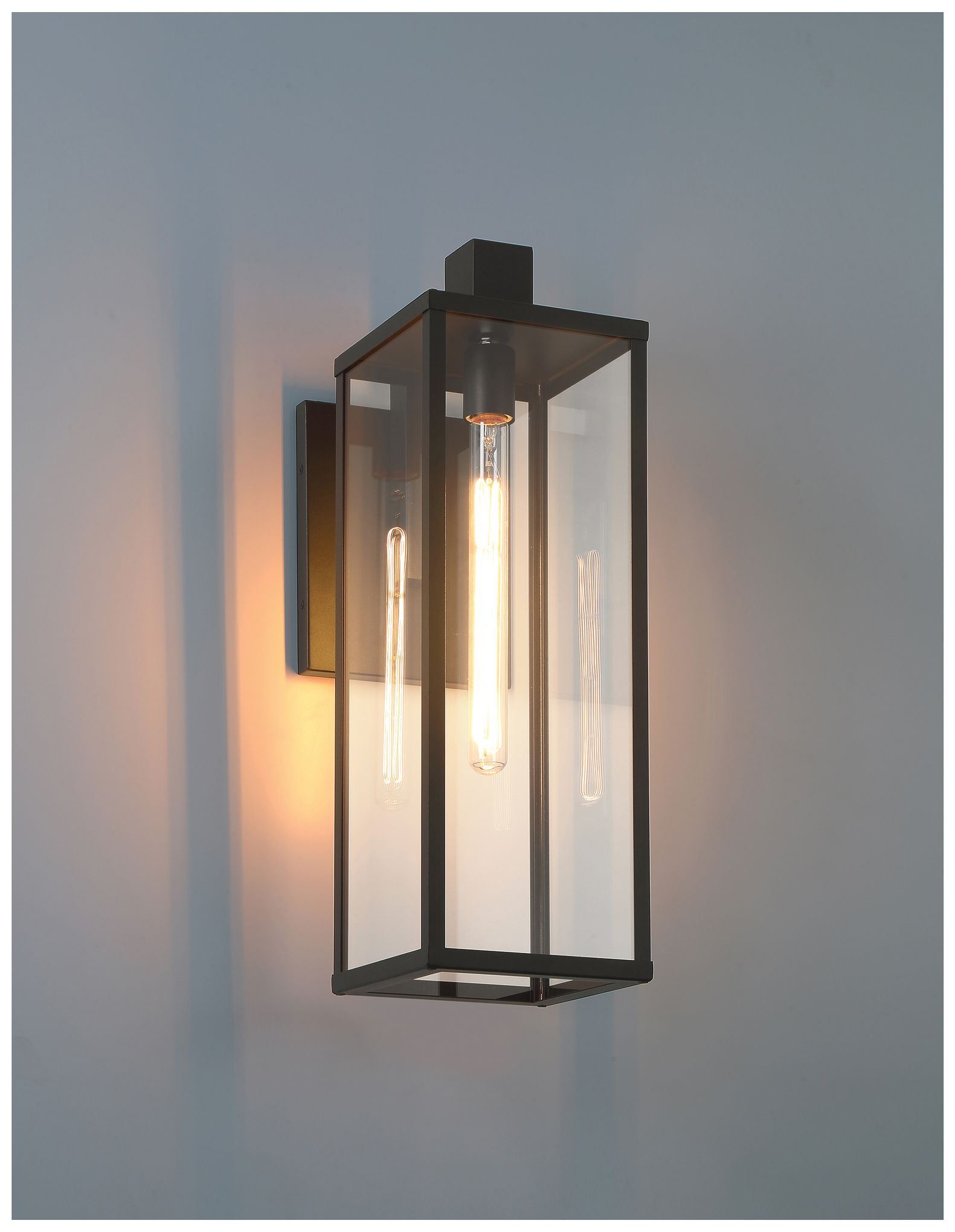Image 3 Augusta 22.5" High Black Wall Sconce more views