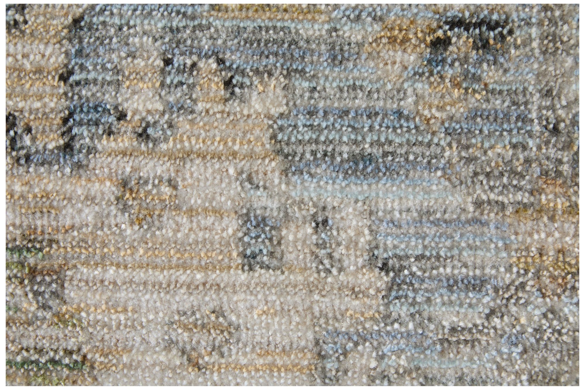 Image 6 Augustine Bordered Indoor Blue Area Rug 39TZF 7'-10" x 10'-3" more views