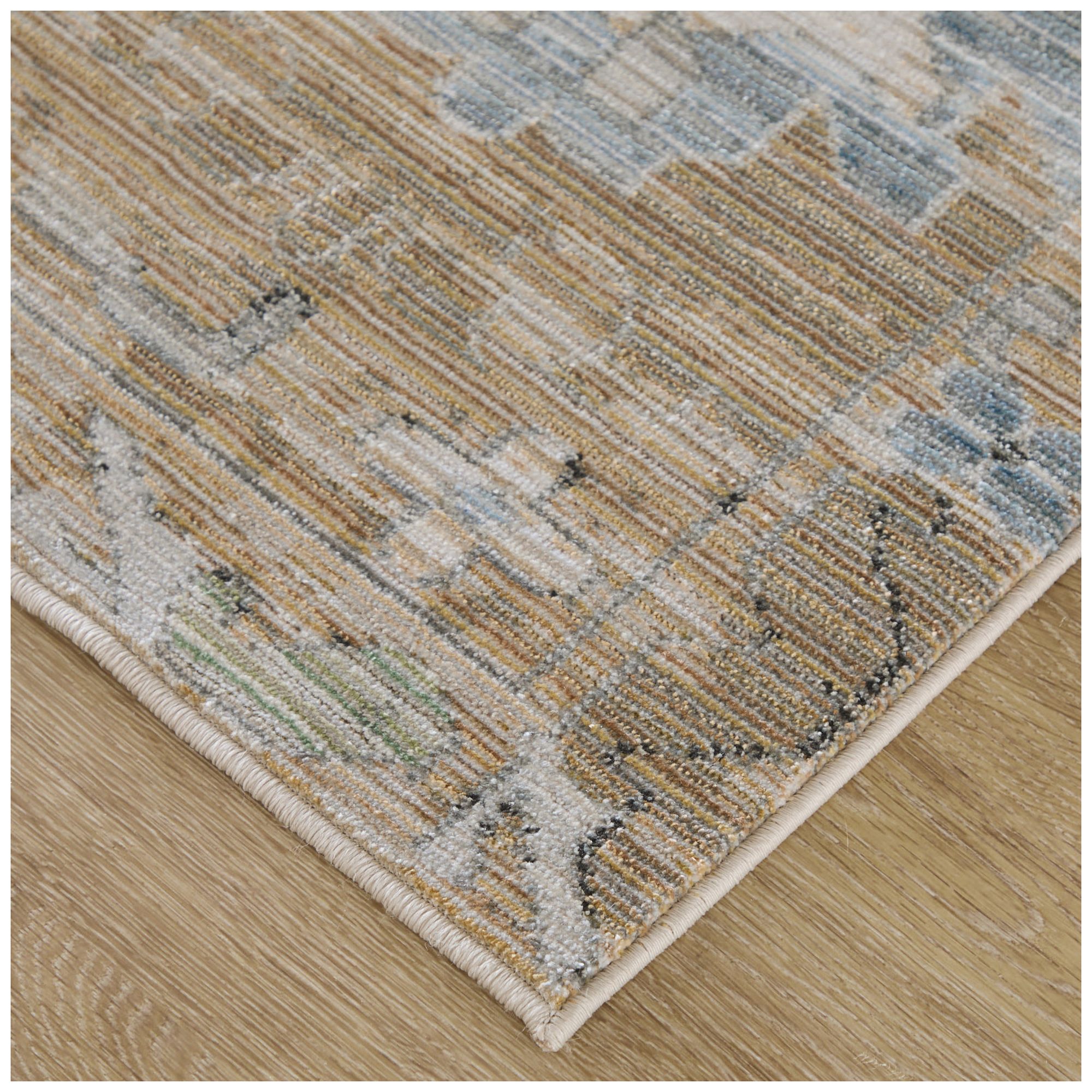 Image 3 Augustine Floral & Botanical Indoor Tan Area Rug 39TXF 5' x 7'-6" more views