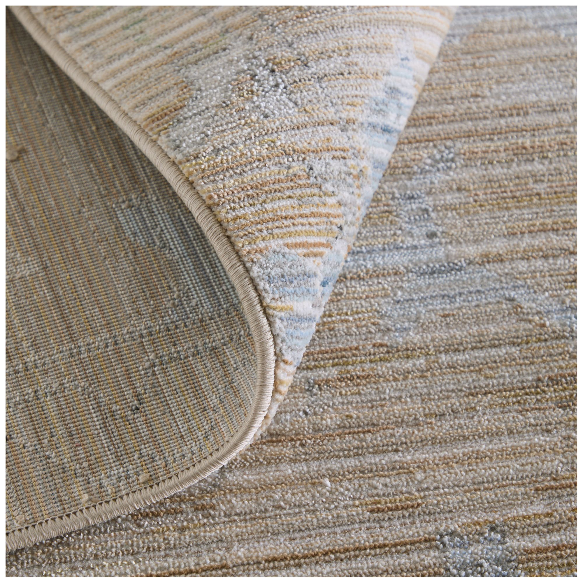 Image 7 Augustine Floral & Botanical Indoor Tan Area Rug 39TXF 5' x 7'-6" more views