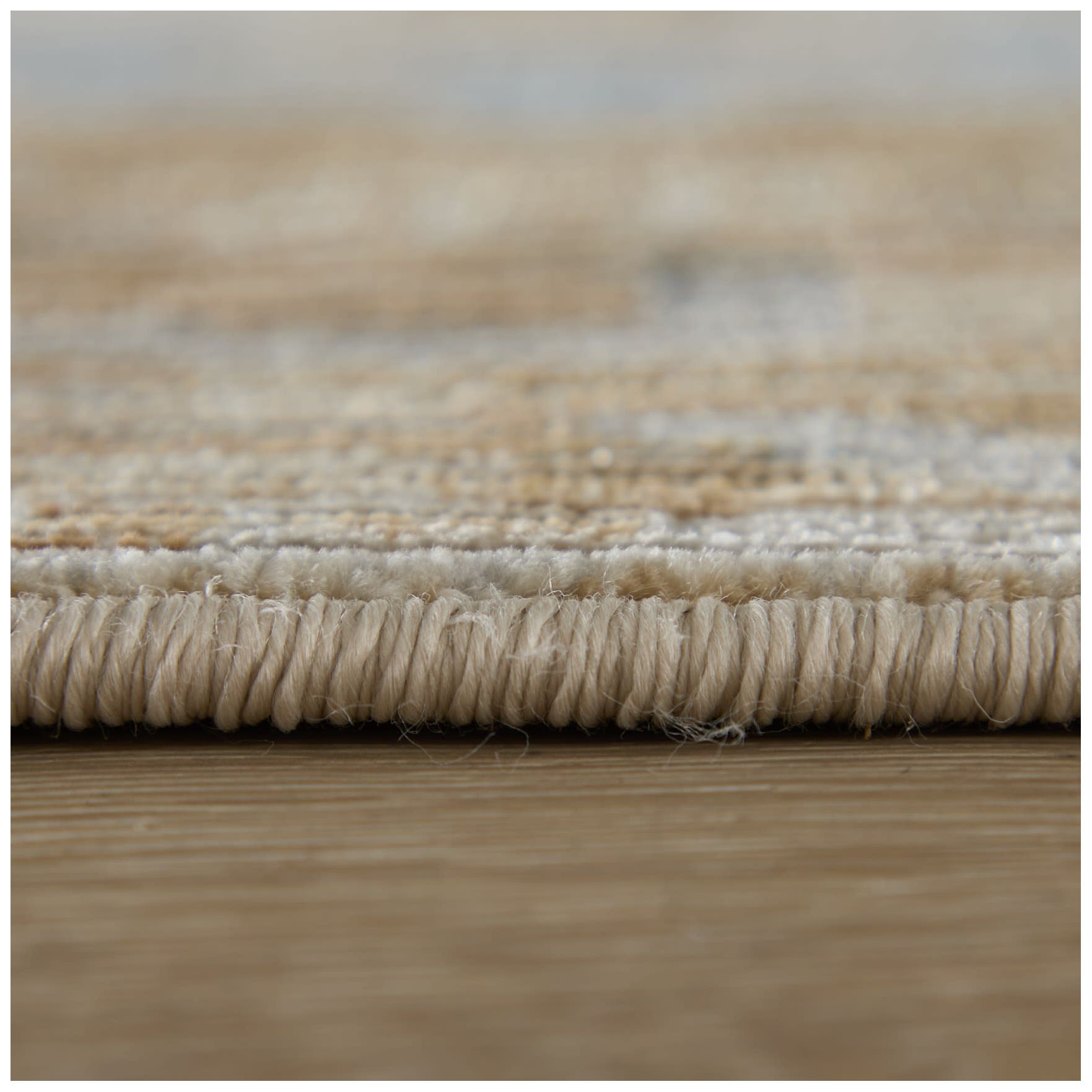 Augustine Floral & Botanical Indoor Tan Area Rug 39TXF 5' x 7'-6"