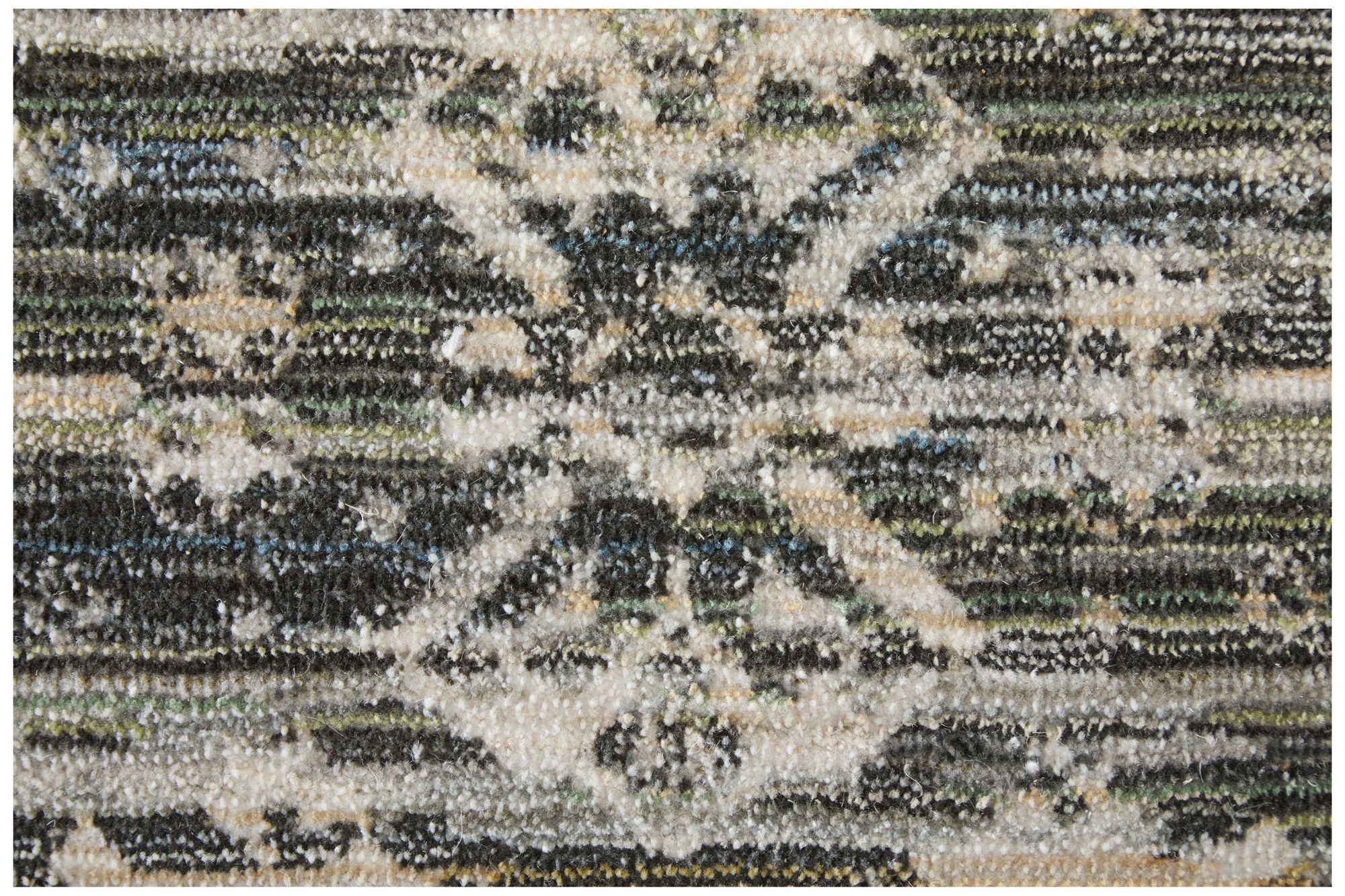 Image 6 Augustine Medallion Indoor Black Area Rug 39TUF 5' x 7'-6" more views