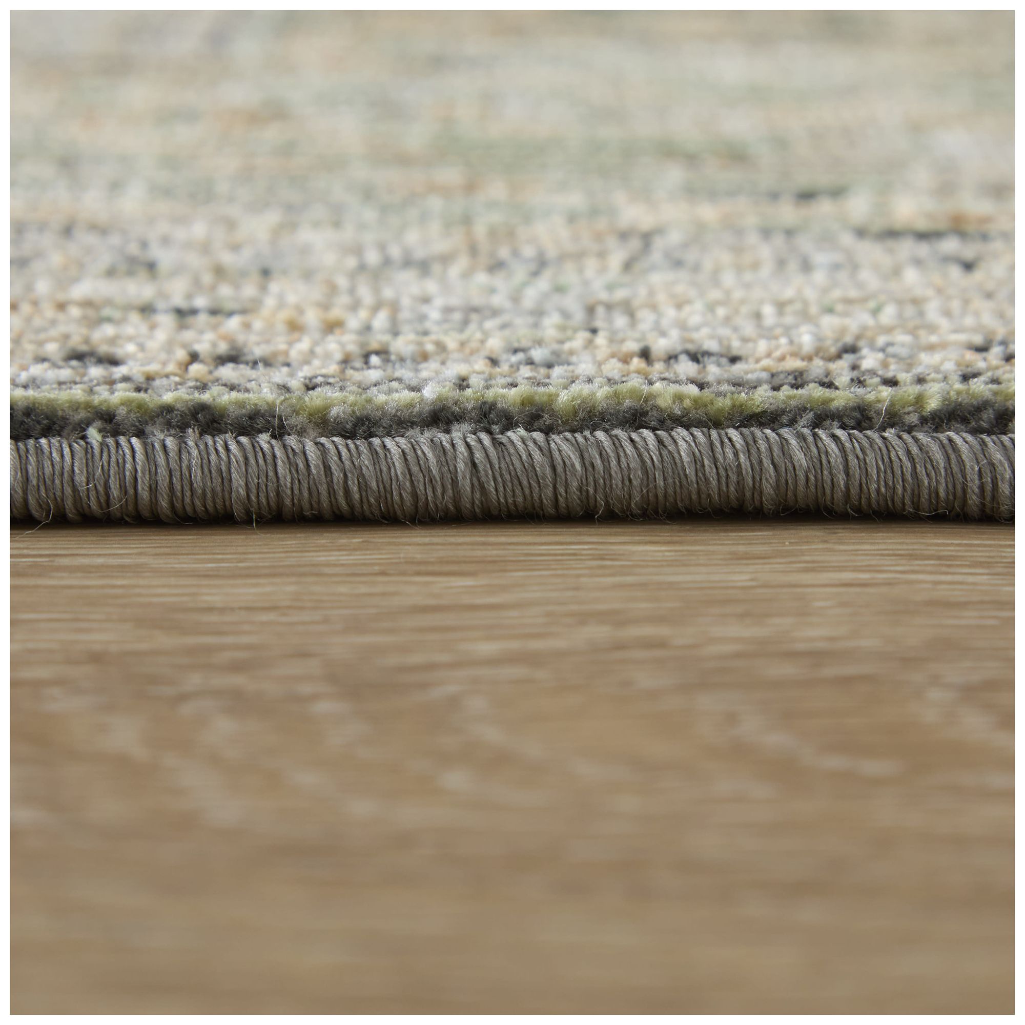 Augustine Medallion Indoor Green Area Rug 39TVF 5' x 7'-6"