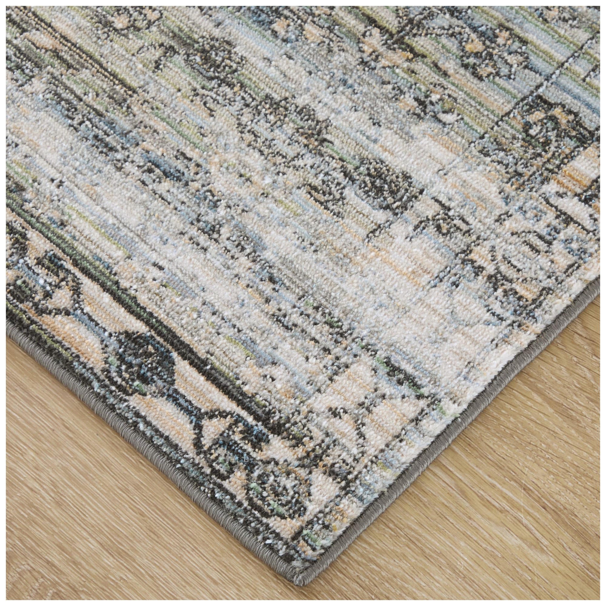 Image 3 Augustine Medallion Indoor Green Area Rug 39TWF 2' x 3' more views