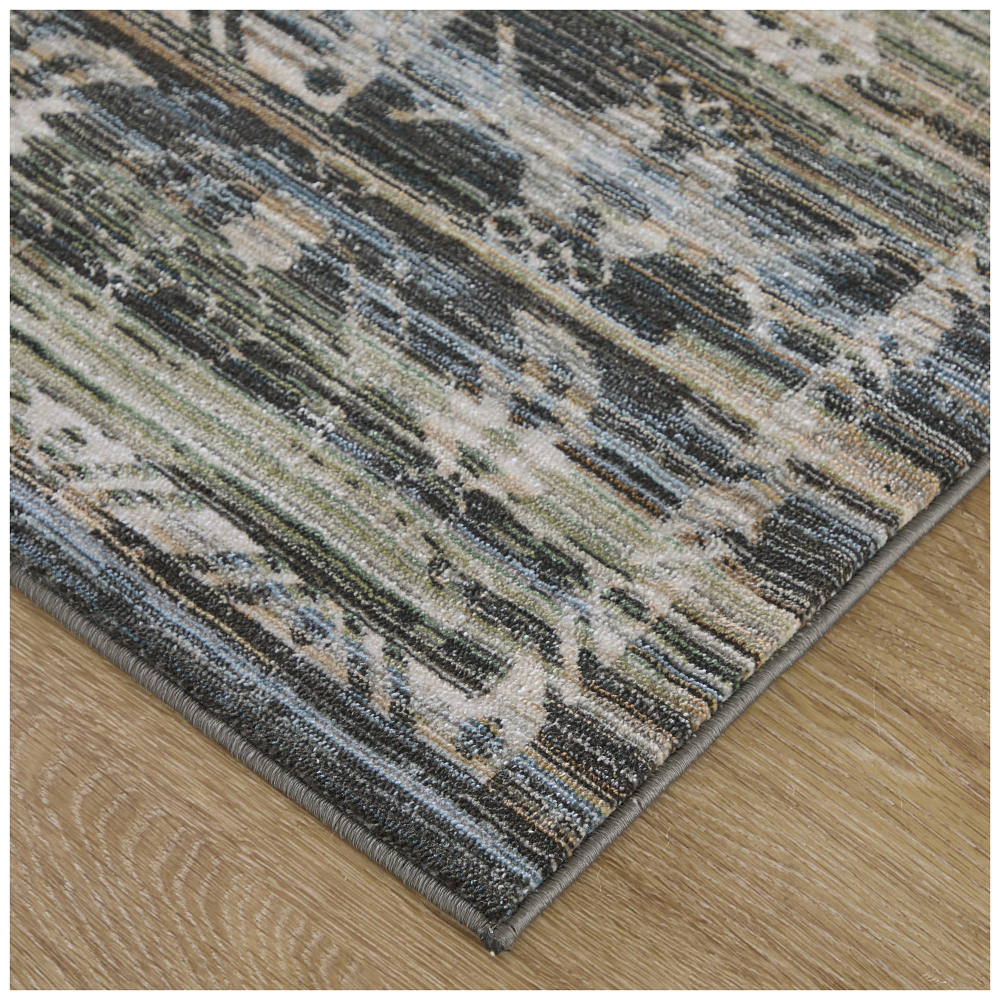 Image 3 Augustine Medallion Indoor Green Area Rug 39U0F 5' x 7'-6" more views
