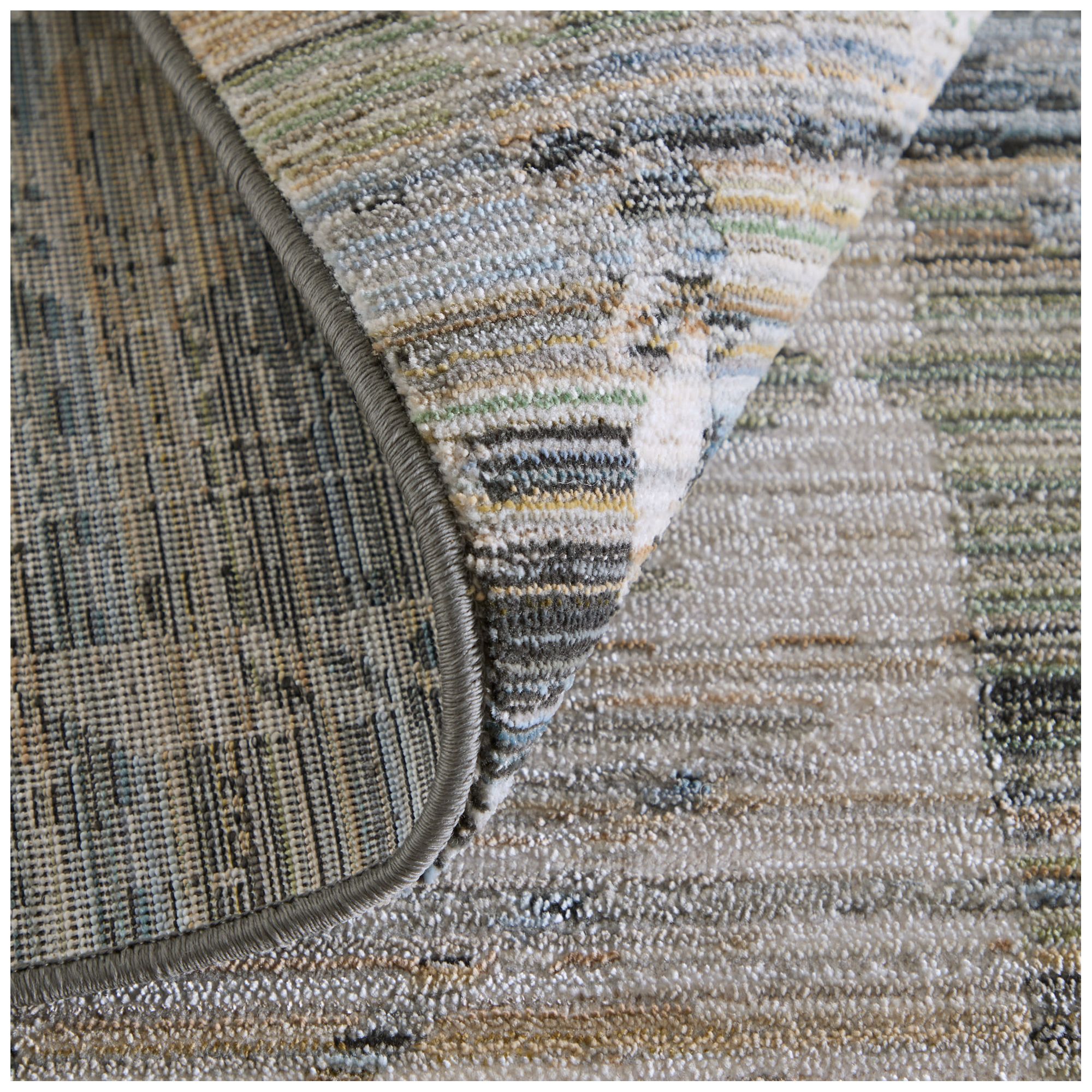 Image 7 Augustine Medallion Indoor Green Area Rug 39U0F 5' x 7'-6" more views
