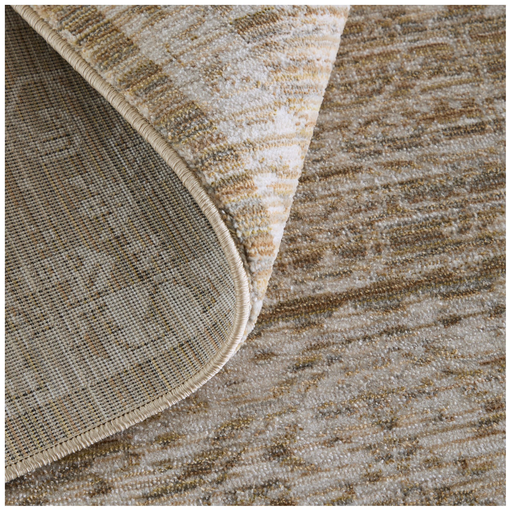 Image 7 Augustine Medallion Indoor Tan Area Rug 39TUF 2' x 3' more views