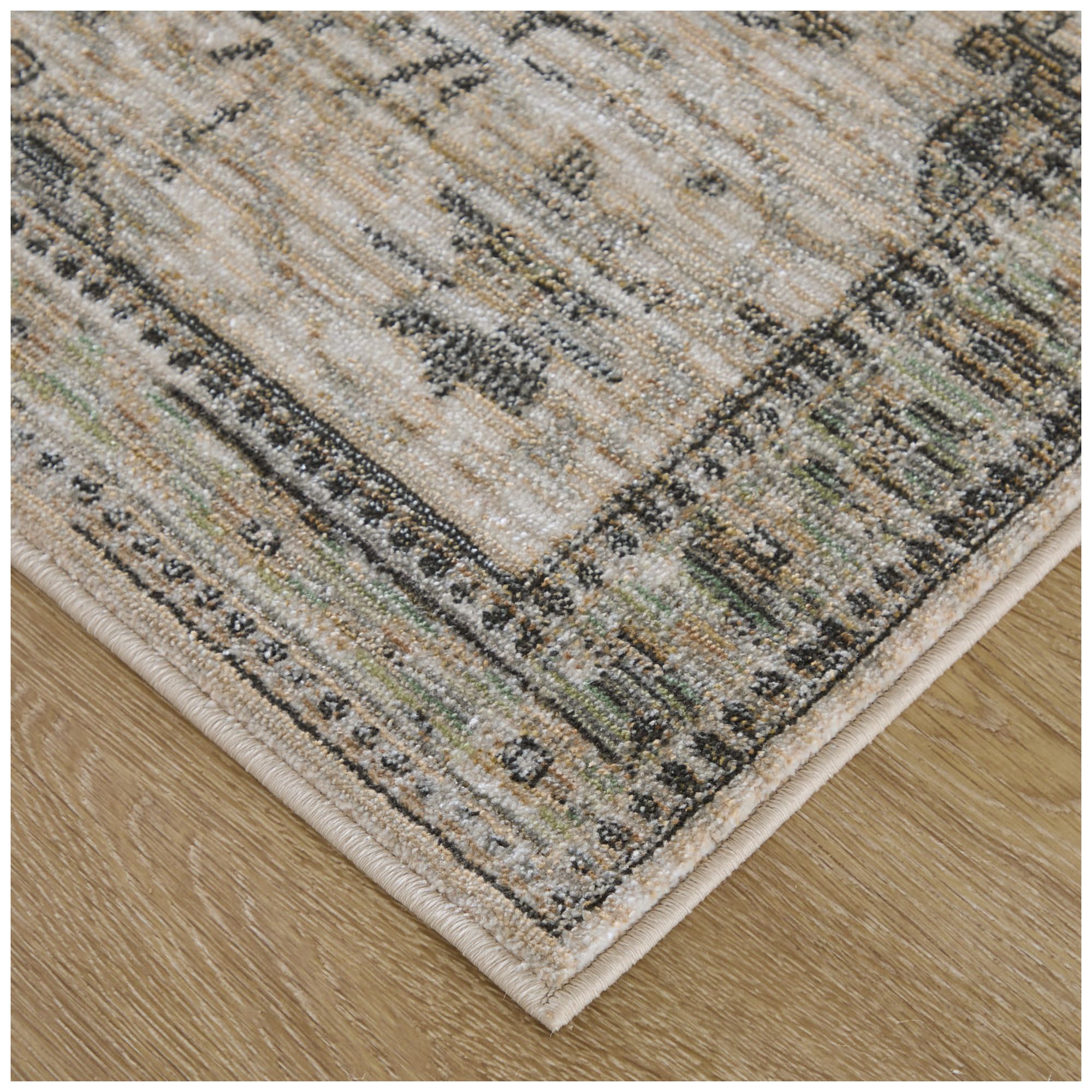 Image 3 Augustine Medallion Indoor Tan Area Rug 39TVF 2' x 3' more views