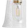 5_Auisre 12" High Black and Brass 2-Light Wall Sconce more views
