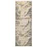 Thumbnail2 of Aura 3563F 2'10"x7'10" Gray and Beige Runner Rug