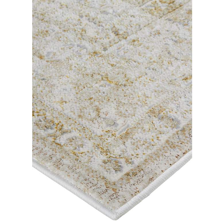 Image 3 Aura 3734F 5'x8' Beige and Rich Gold Rectangular Area Rug more views
