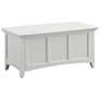 2_Aura 39" Wide Antique Ivory Wood Storage Chest