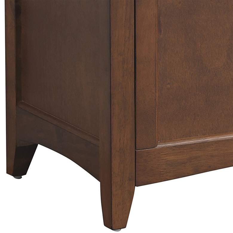Image 4 Aura 39" Wide Elm Solid Wood Storage Chest more views