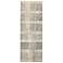 Aura Abstract Indoor Gray Area Rug 3736F 2'-10" x 7'-10"