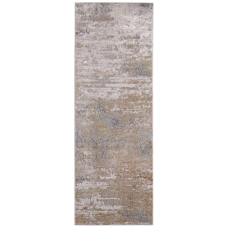 Image 1 Aura Abstract Indoor Ivory Area Rug 3567F 2'-10" x 7'-10"