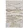 Aura Abstract Indoor Ivory Area Rug 3727F 3'-11" x 6'