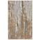 Aura Abstract Indoor Ivory Area Rug 39LMF 6'-7" x 9'-6"