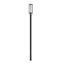 5_Aura by Z-Lite Black 8 inch 1 Light Outdoor Post Mounted Fixture more views