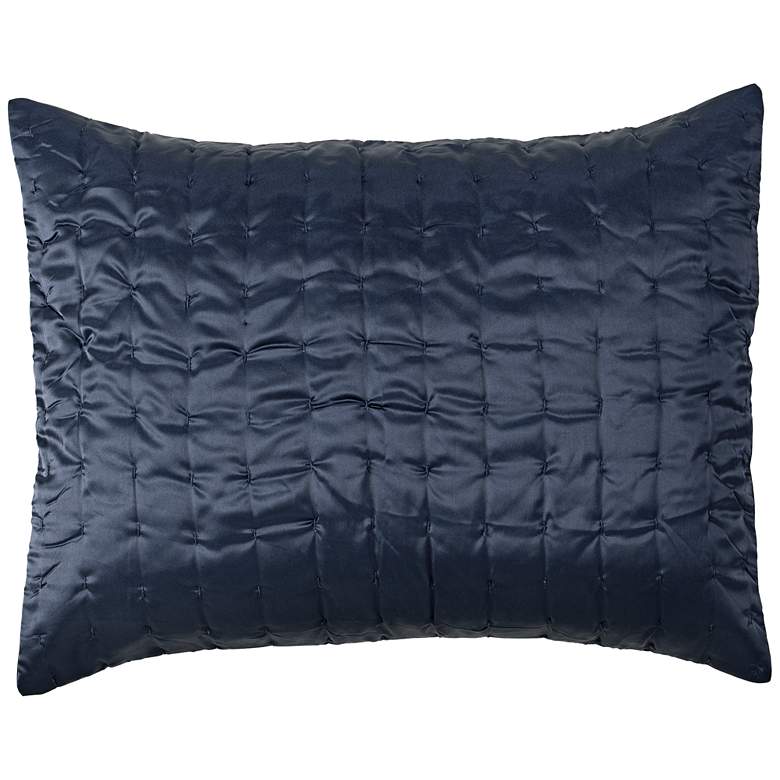 Image 1 Aura Indigo Fabric Standard Pillow Sham