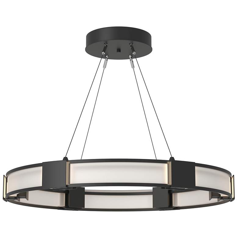 Image 1 Aura Pendant - Black - Frosted